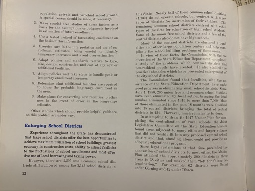 Report on School Growth and Enrollment Policies