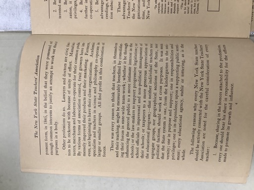 New York State Teachers Association document