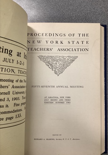 Proceedings of the New York State Teachers' Association