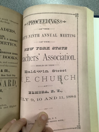 Proceedings of the New York State Teachers' Association