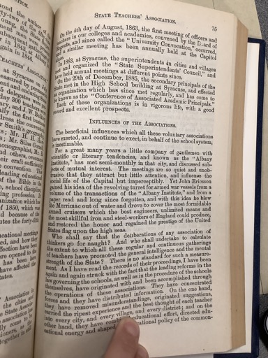 Minutes of the State Teachers' Association