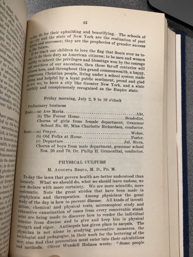 Meeting Minutes or Program Agenda