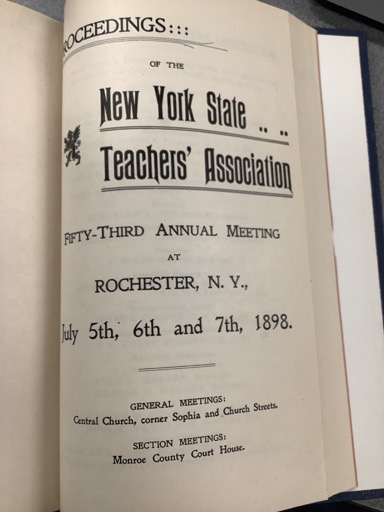 New York State Teachers' Association Proceedings