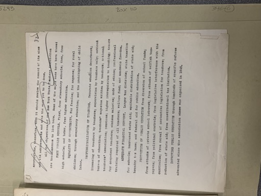 Educational Reform Document