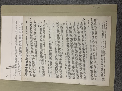 Minutes of New York State Teachers Association