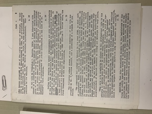 Biographical Sketch of Kirk