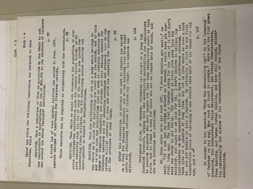 Resolution on Teacher Salaries and Art Education