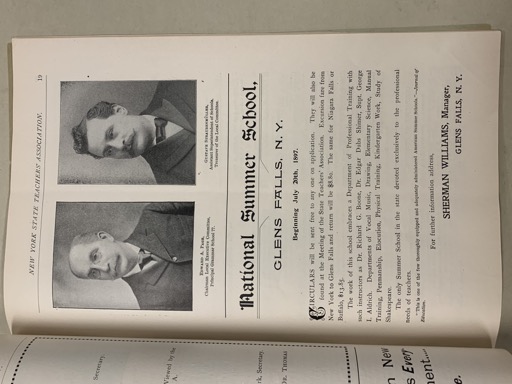 National Summer School Advertisement