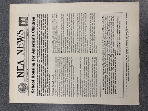 NEA News Article on School Housing
