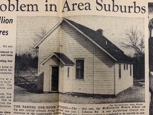New One-Room Schoolhouse in Suburb