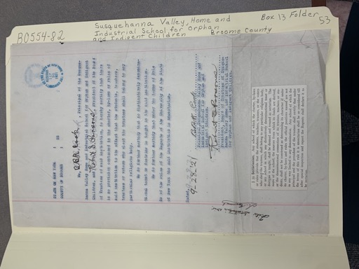 Letter from Dr. R.H. Book regarding religious instruction