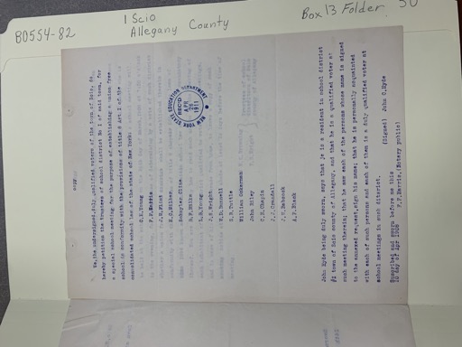 School District Voter Petition