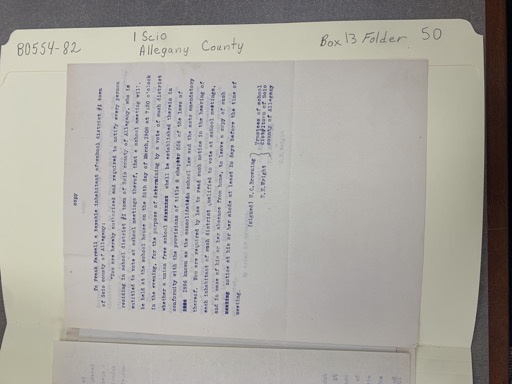 School District Meeting Notice